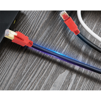 Hot Sale product 40Gigabit SFTP SSTP CAT 8 ethernet cable Gold plated with RJ45 Plug